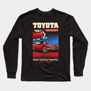 Toyota 2000GT JDM Car Long Sleeve T-Shirt